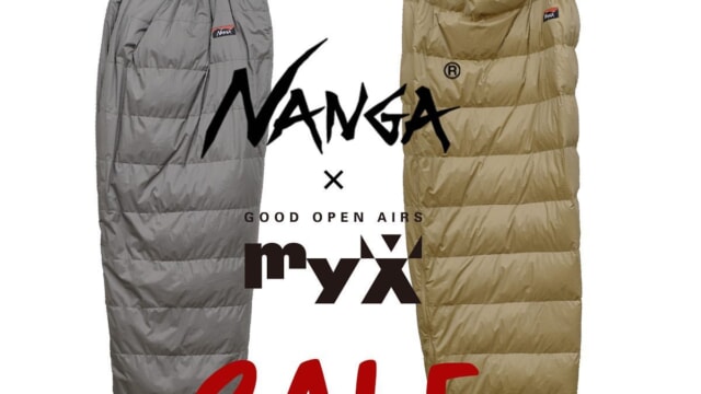 マイクス別注ナンガシュラフ入荷！ | GOOD OPEN AIRS myX